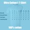 Gildan Men's Ultra Cotton Short Sleeve T-Shirt, Crewneck Craft Bundle for DIY Printing, Sky, S-5XL